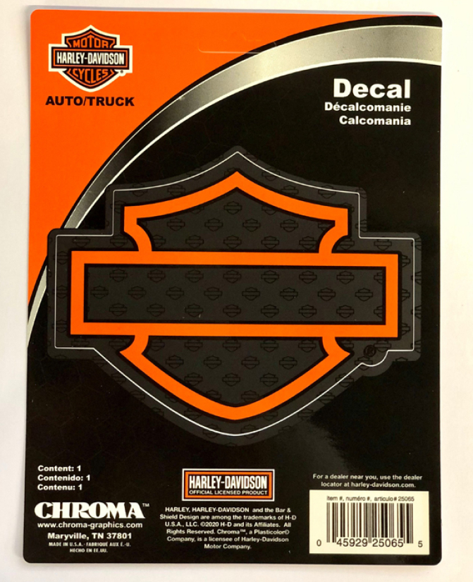 H-D TARRA B&S ORANGE SILHOUETTE 15 X 20 CM CG25065
