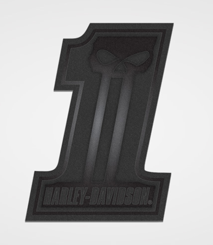 H-D KANGASMERKKI LONGTOOTH LEATHER 682608016005