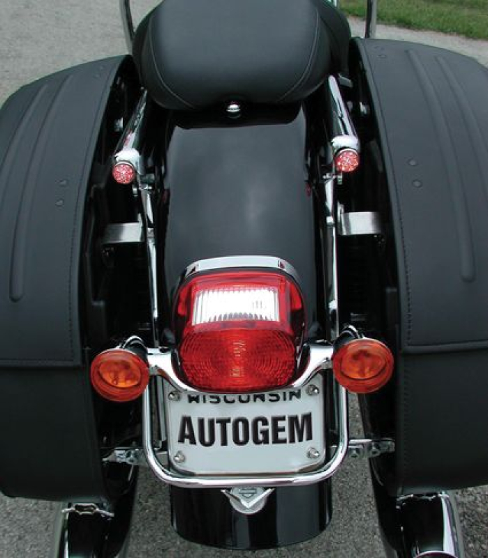 AGEM LOW DWN LIC PLT MNT BRKT NO ILLUMINATION! DISCON 643890