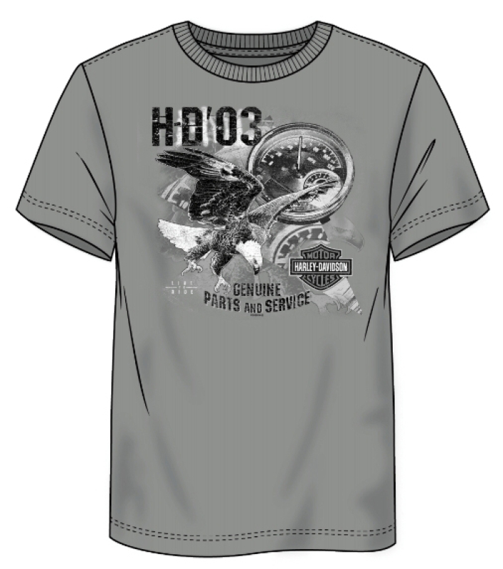 MIESTEN T-PAITA THE WINDY TRAIL 5L33-HHTU