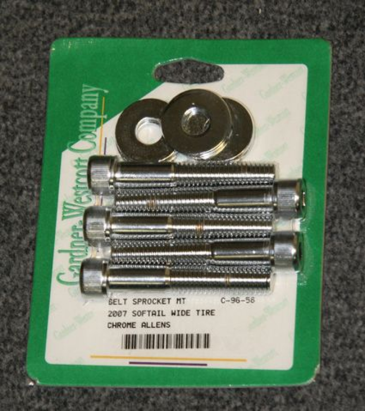 BELT SPRCKT MNT KIT 07-17 FXST 2 1/2 LONG ALLEN 696796