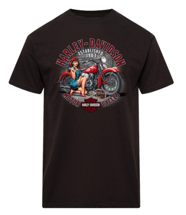 MIESTEN  H-D T-PAITA ROSIE 40294795