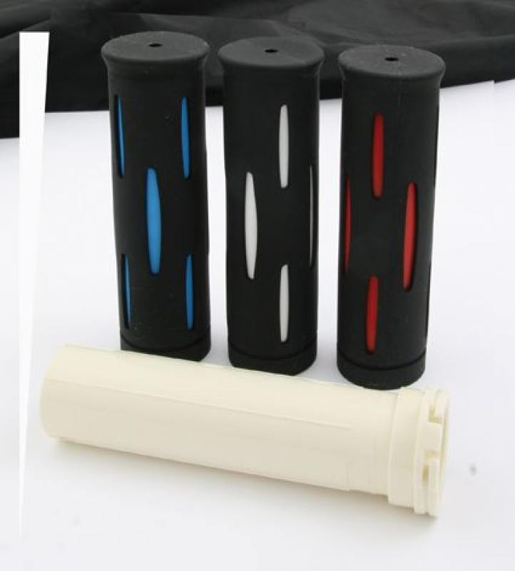 KIJIMA COLOR RUBBER GRIP BLK / WHT 682762