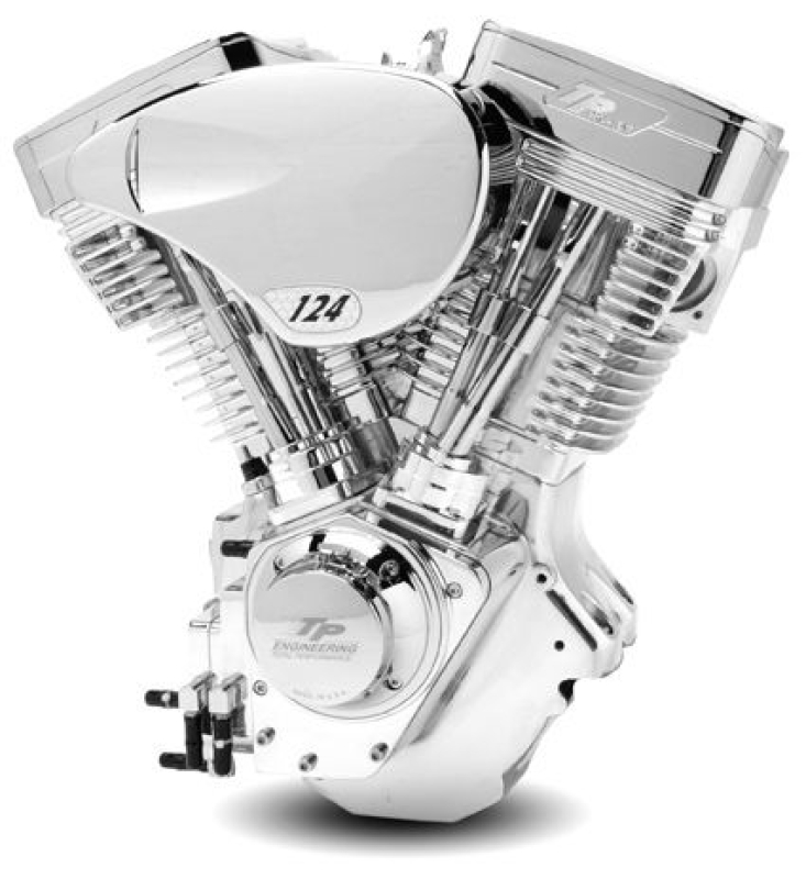 TPE PRO-SERIES 124" SHOW POLISHED ENGINE DISCON 687306