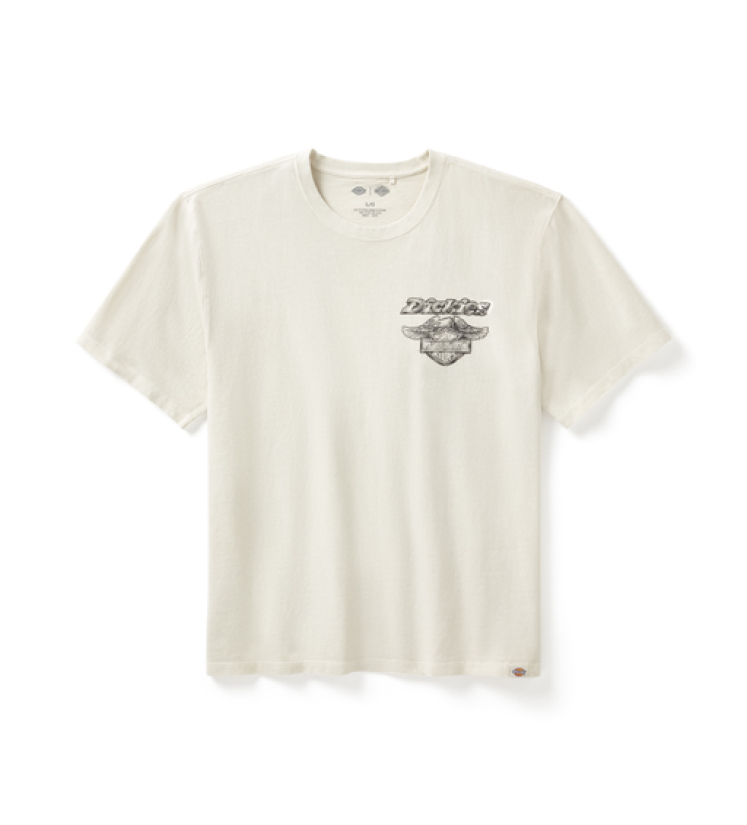 DICKIES & H-D T-PAITA V-TWIN ENGINE 96571-25VM