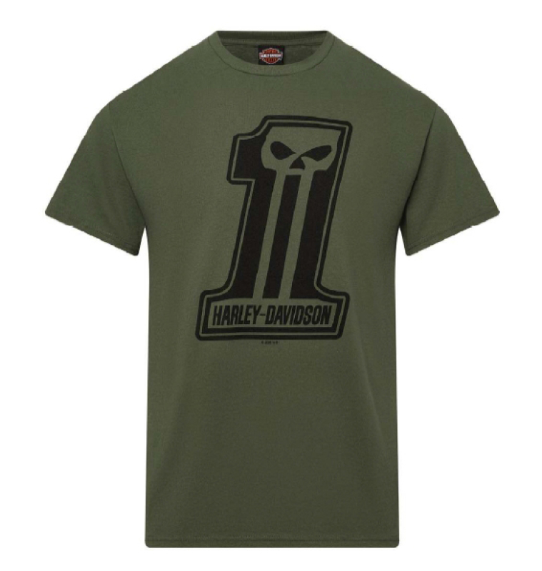 MIESTEN  H-D T-PAITA DARK TRAIT 40291843