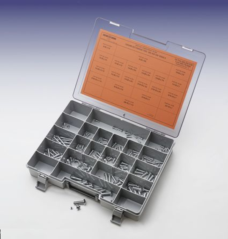 CHR"TORX"BUTTONHDS-200 PC TRAY 33380
