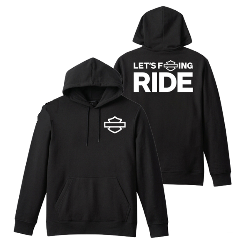 MIESTEN H-D LET´S F*NG RIDE HUPPARI 96658-25VM