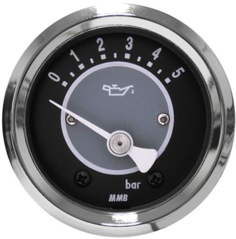 MMB BASIC OIL PRES.60PSI CHR/BLK YEL L. 682722