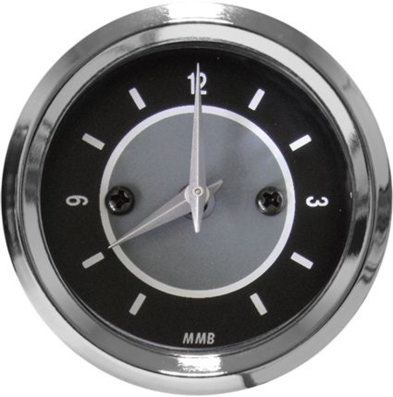MMB CLOCK TARGET CHR WHT LIGHT 682744