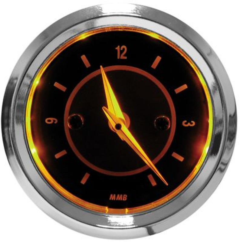 MMB CLOCK TARGET CHR YEL LIGHT 682742