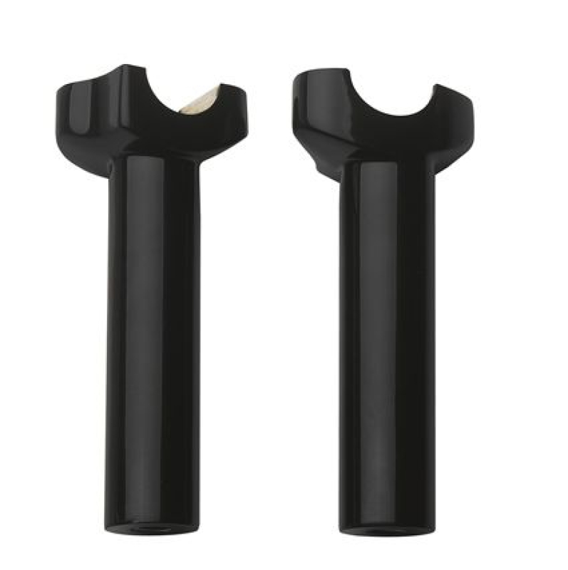 FORGED 5.5" STRGHT RISERS, BLK 639995