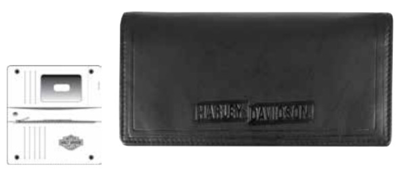 H-D LEATHER DRAG RACE TRUCKER HDMWA11676