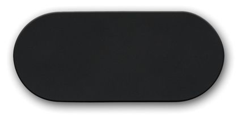 INSPECTION COVER INSERT, SMOOTH, BLACK DISCONTINUED 614560