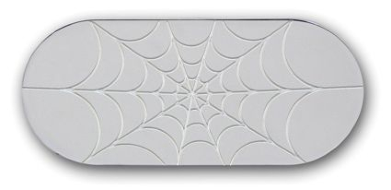 INSPECTION COVER INSERT, SPIDER WEB, CHR OME /D 614563