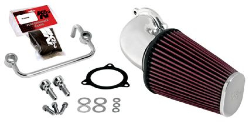 K&N AIR CHARGER POLISHED 613111