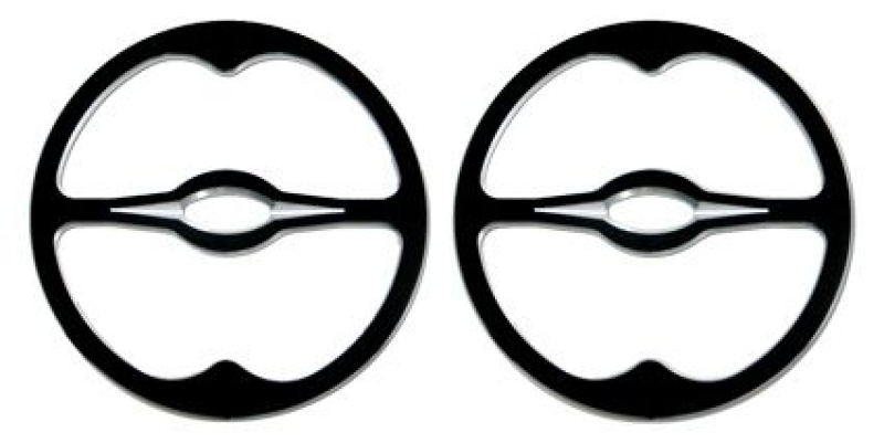 SPEAKER TRIM, FRONT PAIR, BLACK 96-07 FL 614487