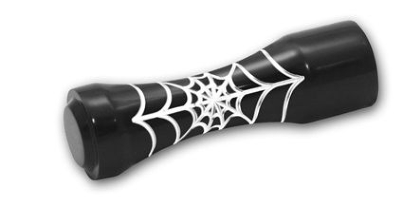 BLACK FLAT TOP BILLET TOE PEG W/SPIDER W EB, EA. /DISCONT 614548