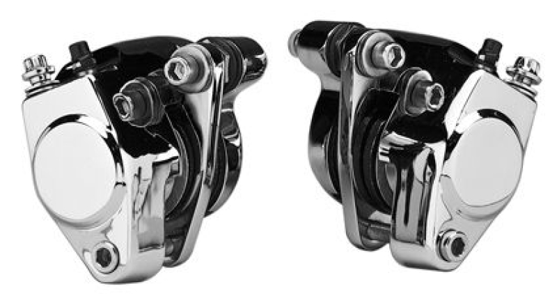 FRONT BRAKE CALIPER, LEFT, CHROME 13014