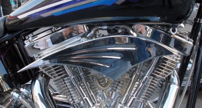 FK CHROME HALEBOB AIRCLEANER ASSY. 85851