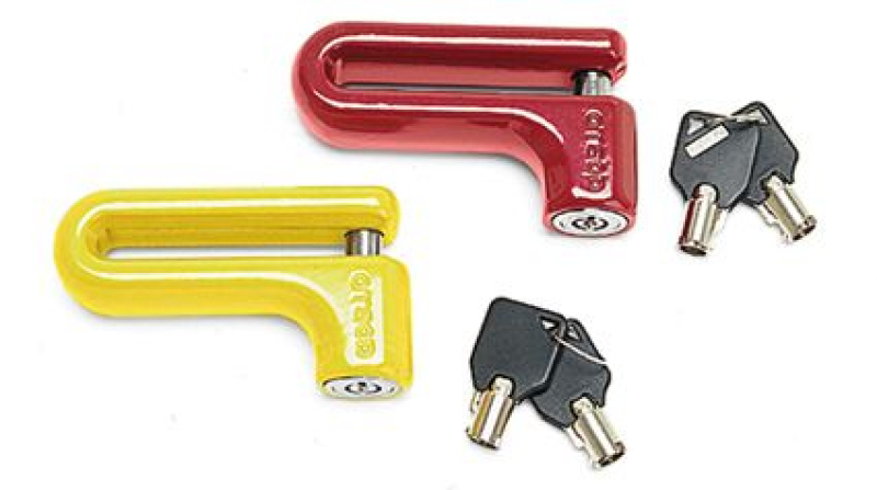 DISC BRAKE LOCK  YELLOW DISCONTINUED 400081