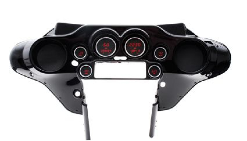 COMPLETE DIGITAL GAUGE SET WITH RED LED´S 601861