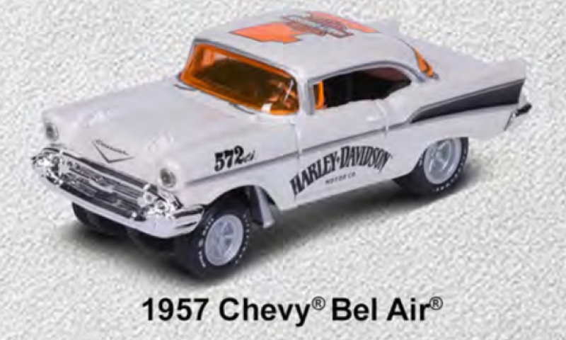 H-D 1957 CHEVROLET BEL AIR PIENOISMALLI 15380-BELAIR