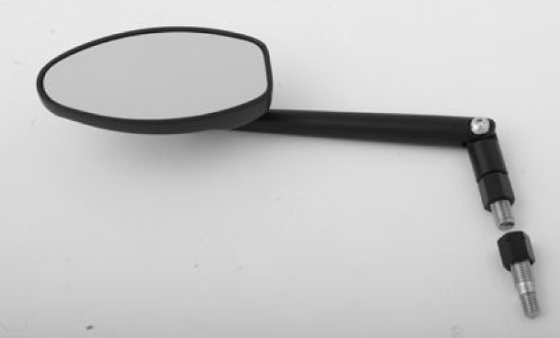 MIRROR FERRARA WITH ADJUSTABLE STEM, BLACK 683635