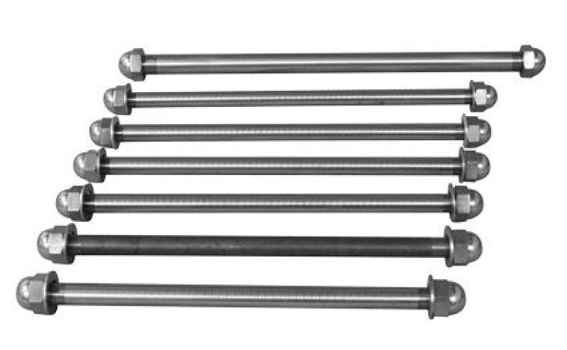 CCE AXLE 3/4"X345MM INCL. 2 NUTS 682431