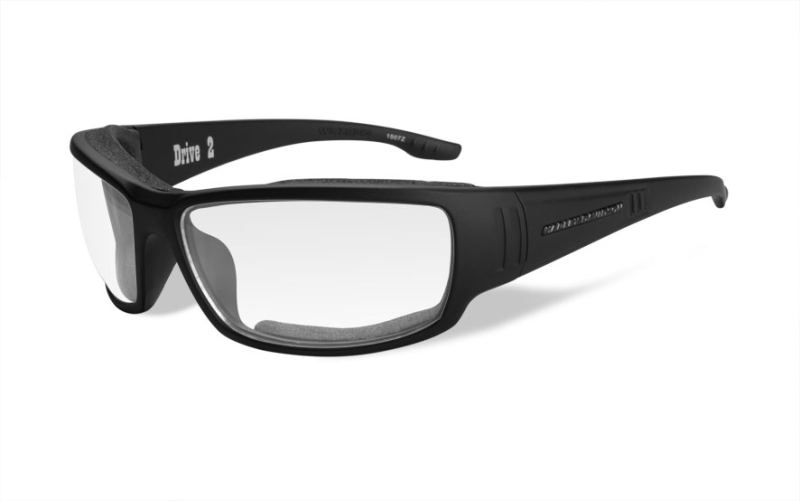H-D DRIVE2 AJOLASIT CLEAR MATTE BLACK FRAME HADRI03