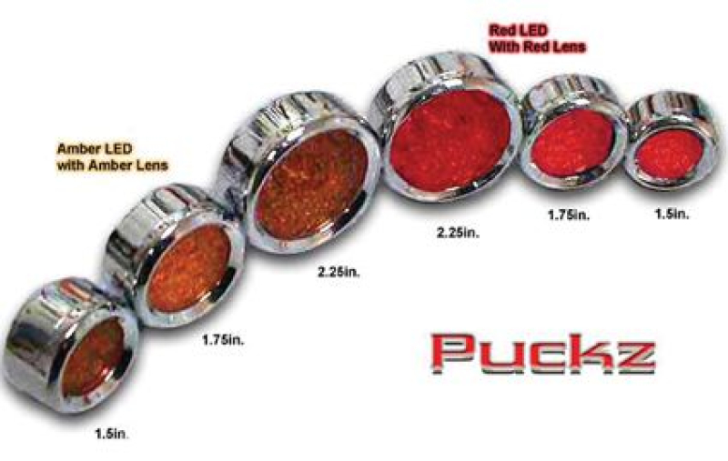 PUCKZ RED LED WITH RED LENS DISCONTINUED 609708