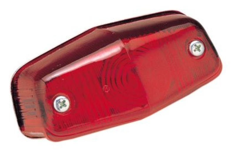 UNIVERSAL TAILLIGHT, RED LENS 12512