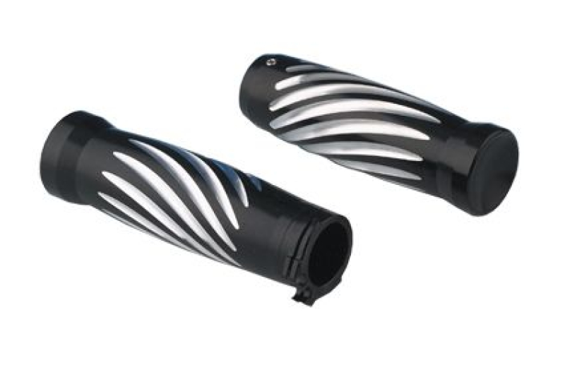 NESS TWISTER GRIPS,BLACK HD 05808