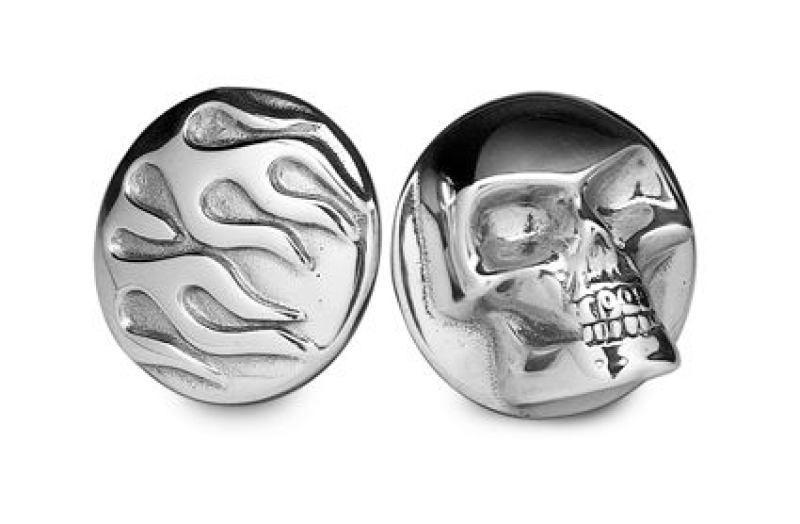 LG.SKULL GAS CAP COVER-ALL OEM 37863