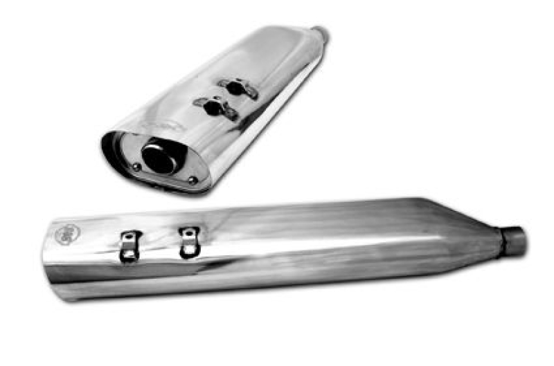 ÄÄNENVAIMENTIMET S&S S/S OVAL MUFFLER KIT 95-UP TOURING 601810