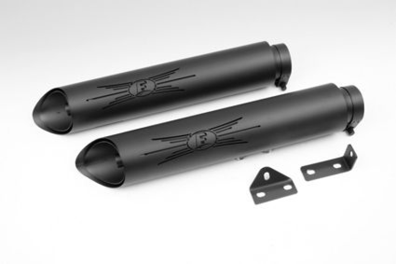 FK NIGHT ROD MUFFLER SET BLK 681519
