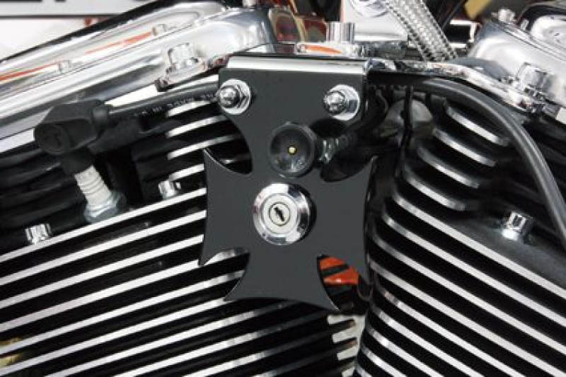 PI CROSS IGNITION SWITCH BRACKET BLK DISCONTINUED 683778