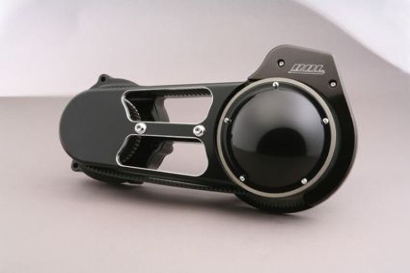 2" BLACK OPEN BELT DRIVE SOFTAIL 07-17 EXCEPT "ROCKER" MODELS 697136