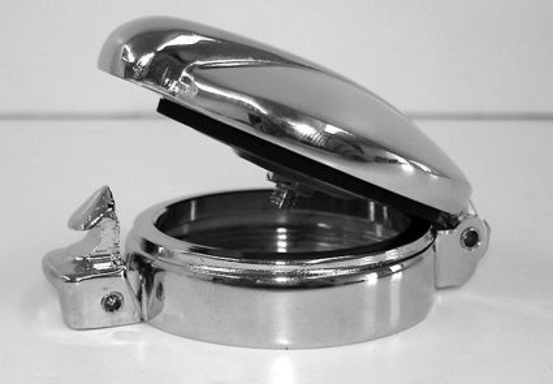 NYC FLIP TOP GASCAP CHROME DISCONTINUED 683332