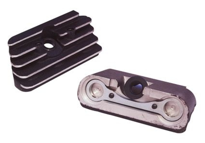 BLK.FIN HEADBOLT/SPK.PLUG CVRS 14350