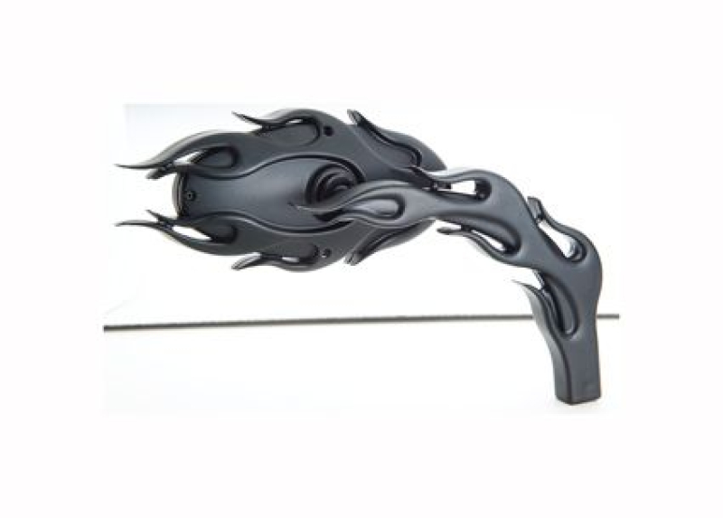 ALT FLAMED MIRROR, RIGHT BLACK 631127