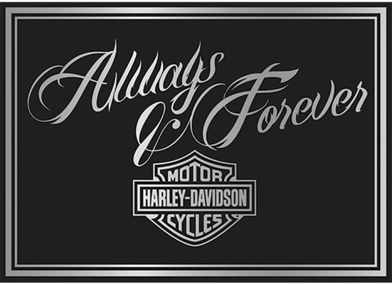 H-D ALWAYS & FOREVER -WEDDING CARD HDL-20085