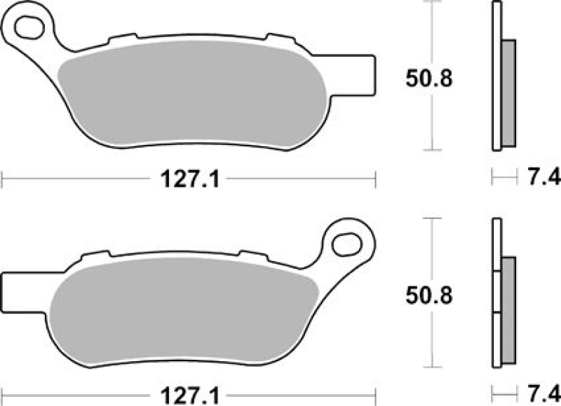 JARRUPALAT TAKA SFTL 2008-> MCB 814 SH LUCAS BRAKE PAD 683385