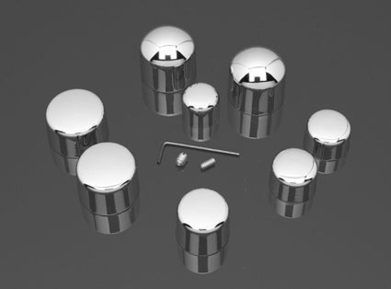 FRT.AXLE CAP KIT-W/GLIDE 49-71 14313