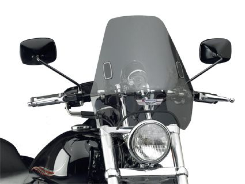 DEFLECTOR SCREEN DX INCL. MOUNTING KIT, 15.5" HIGH, TINTED 33115