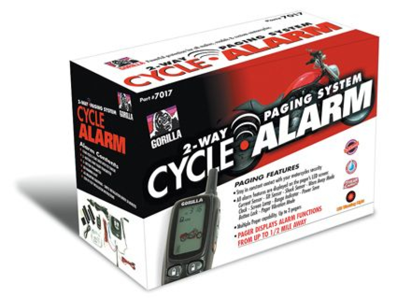7017 CYCLE ALARM W/PAGER 2221003