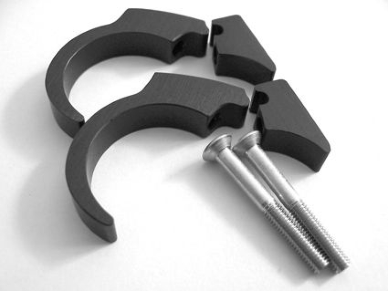 1" HANDLEBAR CLIP KIT, BLACK 681487