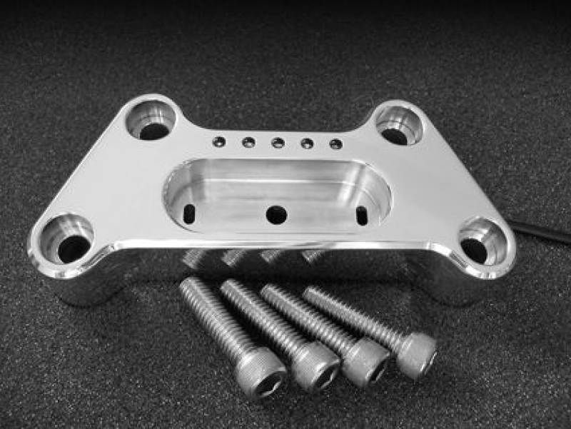 BUELL XB HANDLE BAR TOP CLAMP 22MM POL DISCONTINUED 681986