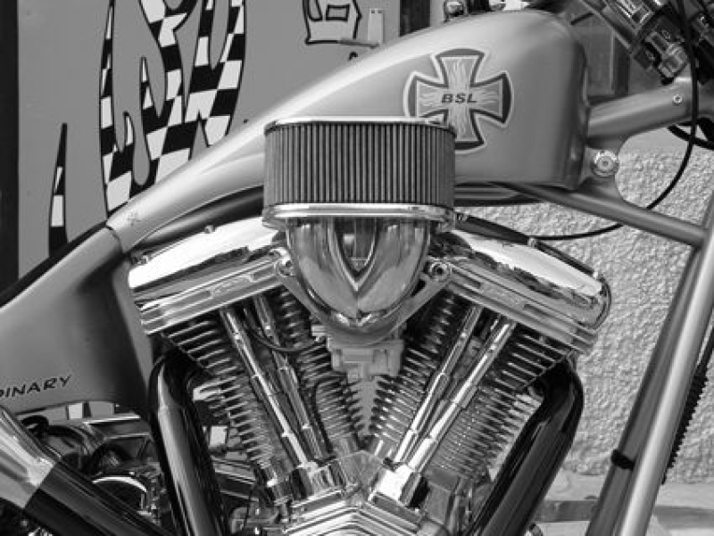 BSL AIRCLEANER HOT ROD STYLE LARGE POLIS 682248
