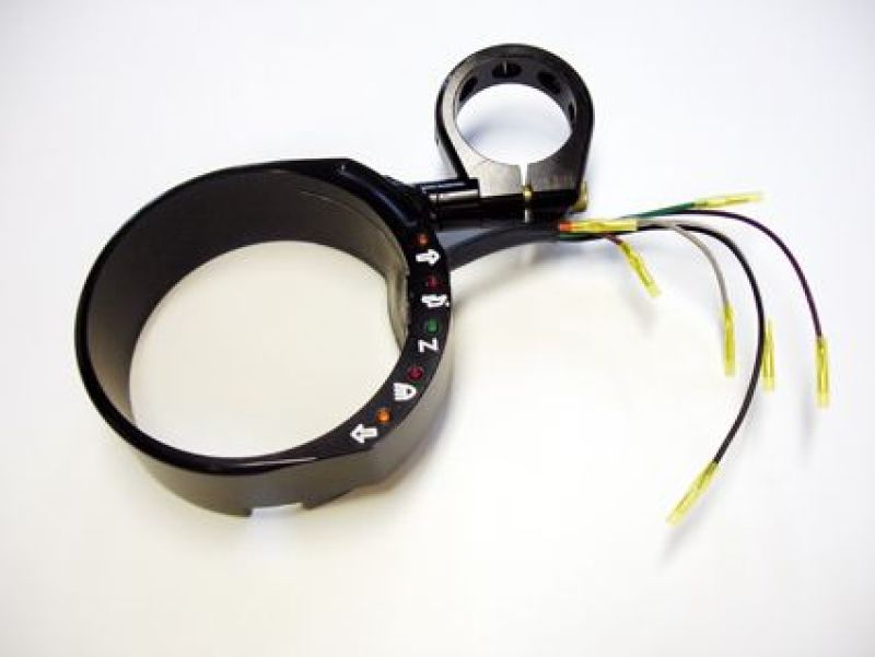 SPORTSTER SPEEDO MOUNT BRACKET BLK XL 04-13 684988